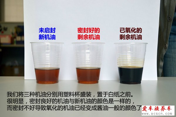 氧化之后便失效 已啟封機(jī)油該如何保存？