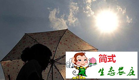 炎炎夏日室內外溫度很高